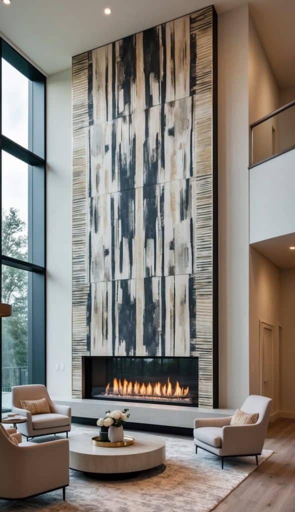 21 Floor-to-Ceiling Fireplace Ideas for Dramatic Impact: Transform Your ...