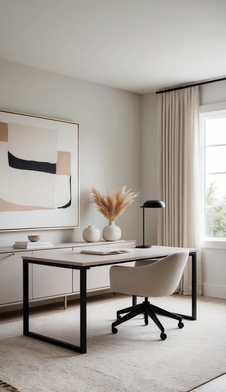 23 Neutral Home Office Decor Ideas for Timeless Sophistication: Create Your Dream Workspace