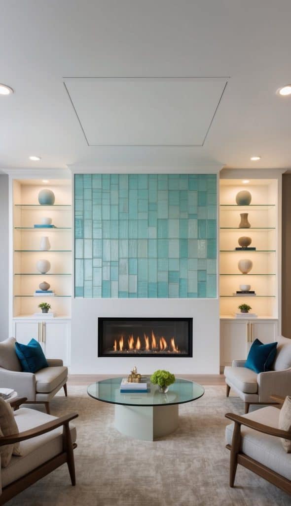 32 Fireplace Built-Ins With Shelves for Practical Storage: Cozy and ...